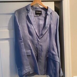 Pure silk evening blazer